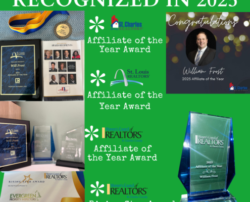 2025 Affiliate of the Year for St Louis, St Charles, Womens Council of Realtors, and Southwester Illinois Board of Realtors